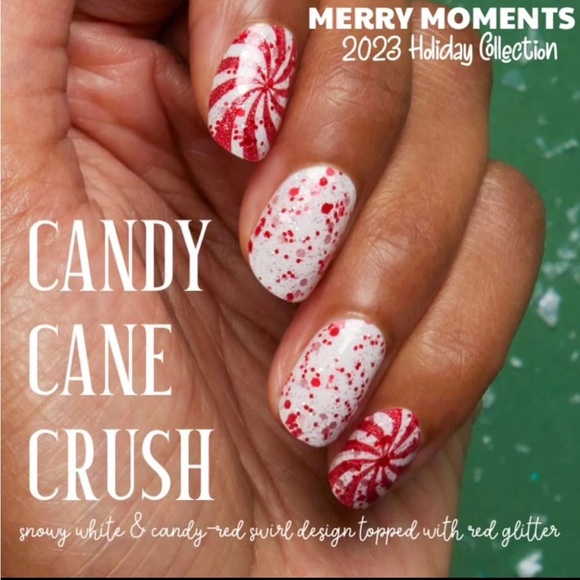 Color Street | Makeup | Brand New Color Street Nail Strips Candy Cane ...